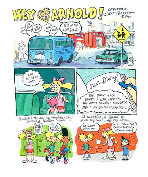 Comics Helga S Diary Hey Arnold Wiki Fandom Powered By