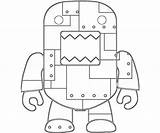 Domo Robo Putt Pro Coloring Pages Color sketch template