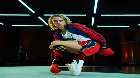 Cara Delevingne Puma 4k Hd Wallpaper Rare Gallery