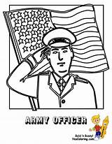 Coloring Soldier Army Pages Drawing Saluting Flag Military Salute Kids Sheet Soldiers Getdrawings Book Fearless Yescoloring sketch template
