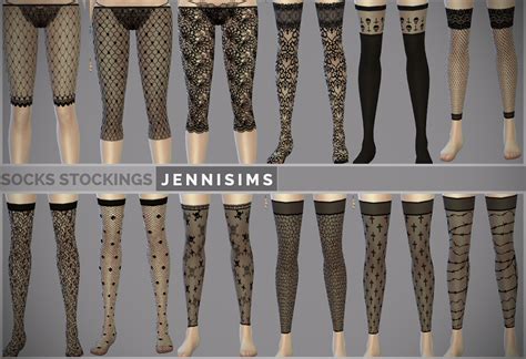Sims 4 Cc S The Best Stockings And Leggings By Jennisims