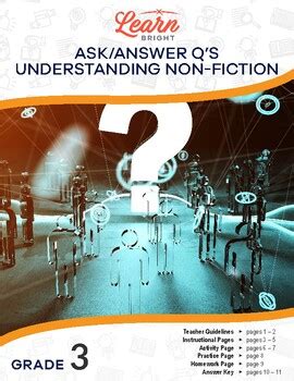 askanswer questions understanding  fiction lesson plan tpt