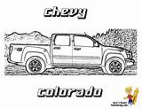 Colorado Chevy Yescoloring Silverado Ford sketch template