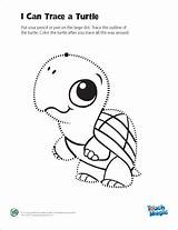 Trace Turtle Coloring Tracing Touch Magic Pages Leapfrog Crafts Activities Preschool Learning Kindergarten Kids Ocean Cut Pond Color Animals Printable sketch template