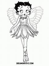 Betty Boop Printable Ange Colorare Personnages Colouring Wings Ballerina Colorier Abc Coloringhome Coloriages Recomendados sketch template
