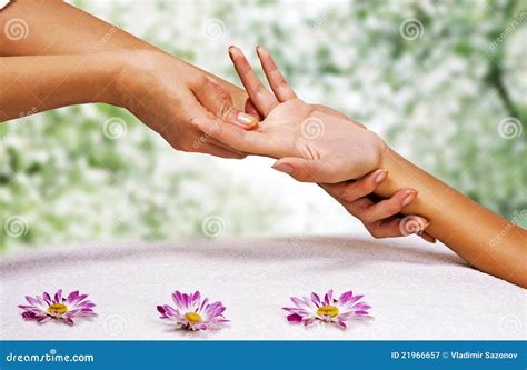 hands massage   spa salon stock image image  physical finger