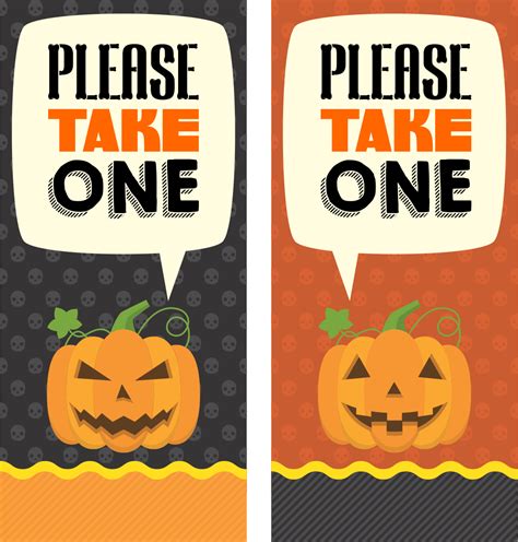 printable halloween candy signs printable word searches