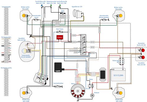 simson  schaltplan  wiring diagram