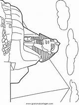 Sfinge Sphinx Malvorlagen sketch template
