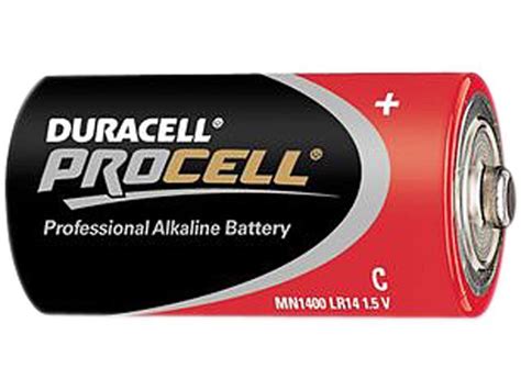 Duracell Procell Mn1400 1 5v Size C Alkaline Battery 6 Box