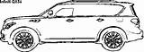 Infiniti Qx56 Nissan Patrol Vs Car Coloring Compare Dimensions sketch template