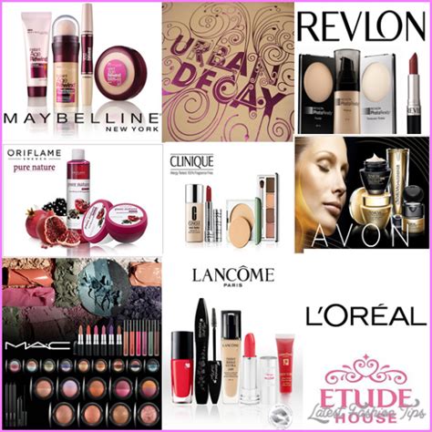 most popular cosmetic brands