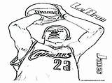 Coloring Pages Nba Basketball Players Curry Stephen Printable Goal Lebron James Print Cavs Cleveland Getcolorings Player Girl Shoes Colorings Getdrawings sketch template