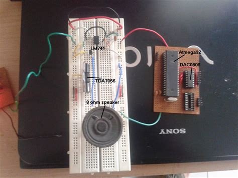 audio tone generator  avr microcontroller