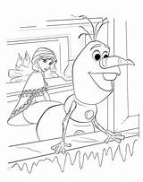 Coloring Frozen Disney Pages sketch template