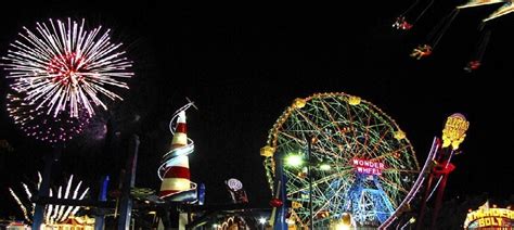 Fireworks Rides In Coney Island For New Year S Eve Shorefront News