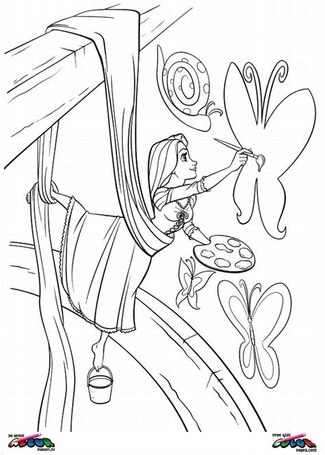 tangled0010 printable coloring pages