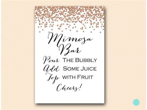 mimosa bar sign printable mimosa bar signage  magicalprintable