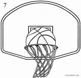 Basketball Hoop Draw Coloring Pages Drawing Court Goal Step Outline Ball Cool2bkids Printable Drawings Easy Cool Color Print Sports Kids sketch template