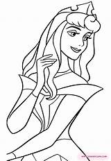 Disney Coloriage Ausmalbilder Prinzessin Princesse Disneyclips  Aurore Dxf Eps Dormant sketch template