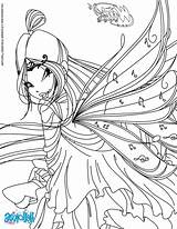 Coloriage Musa Transformation Bloomix Winx sketch template