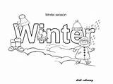 Winter Coloring Season Pages Kids Printable Enjoying Seasons Colouring Snow Fall Dania Printables Christmas Worksheets sketch template