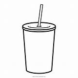 Vaso Drinks Fizzy Vector Hiclipart Sketch Clipground Ultracoloringpages sketch template