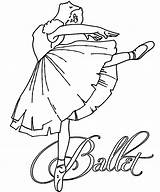 Coloring Pages Ballet Dance Ballerina Dancer Dancers Color Ballerinas Detailed Sheets Recital Girl Disney Stage Dancing sketch template
