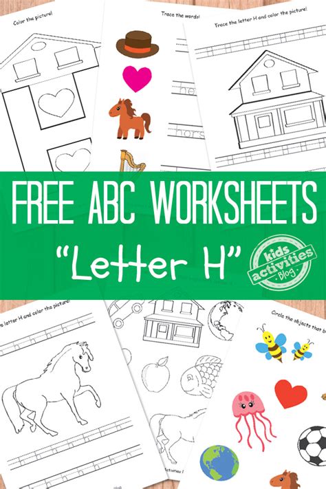 letter  worksheets  kids printables