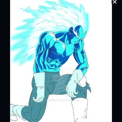 Super Saiyan Blu 3 Vegeta Fantasy Character Design