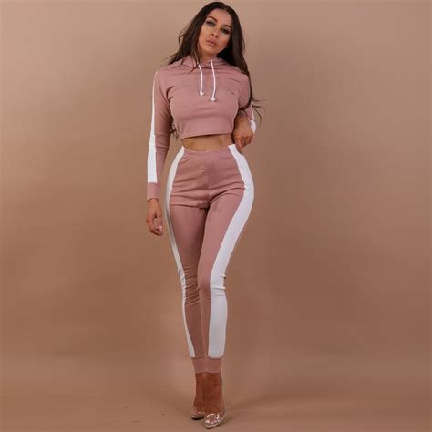 two piece set top and pants 2 piece set women outfits pink outfit women