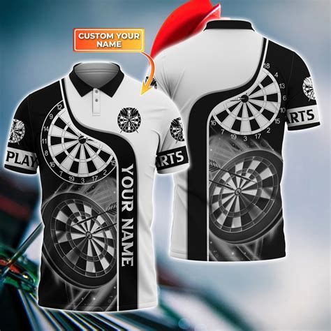 darts player personalized   polo shirt tad  trends personalized
