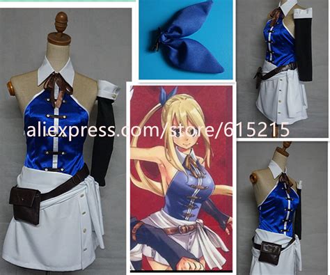 online buy wholesale cosplay costume fairy tail lucy heartfilia from