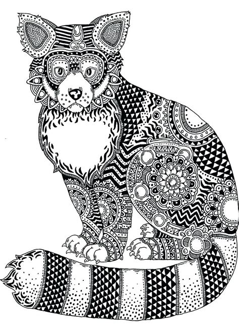 panda coloring pages  adults  getdrawings