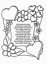 Moederdag Kleurplaat Kleurplaten Verjaardag Juf Lieve Oma Liefde Liefste Gedichtje Gedichten Makkelijk Mother Lief Poem Volwassenen Gedicht Ec0 Vaderdag Omnilabo sketch template