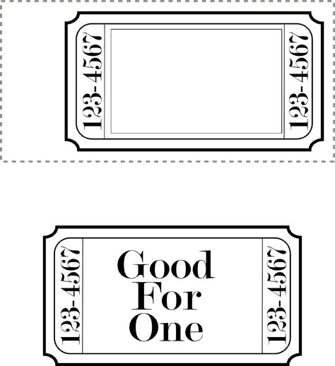 blank coupon template printable