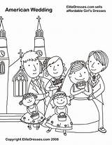 Wedding Coloring Pages Kids Activities Printable Clipart Colouring Preschool Party Theme Marry Weddings Colour Color Activity Will Library Thema Kleuters sketch template
