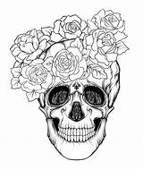 Skull раскраски все категории из sketch template