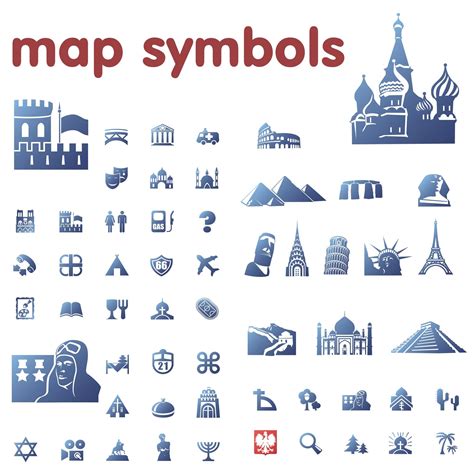 map symbols clipart   cliparts  images  clipground