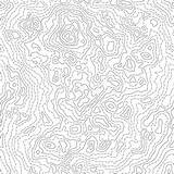 Topographic sketch template