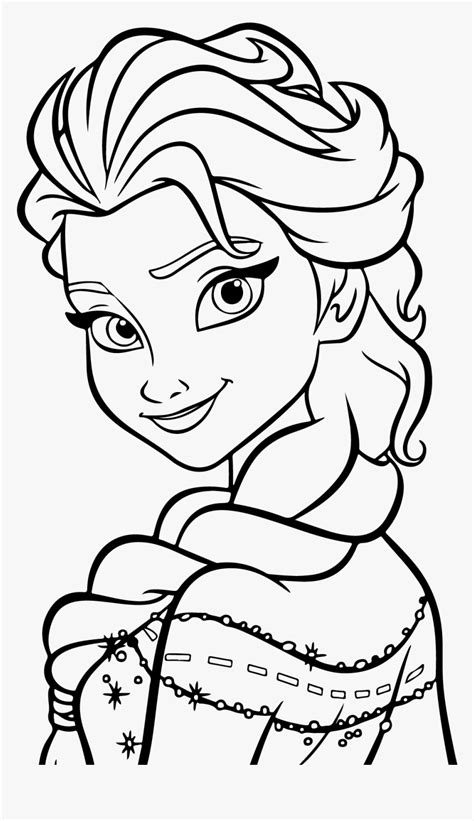 disney princess frozen elsa coloring page printable coloring drawing