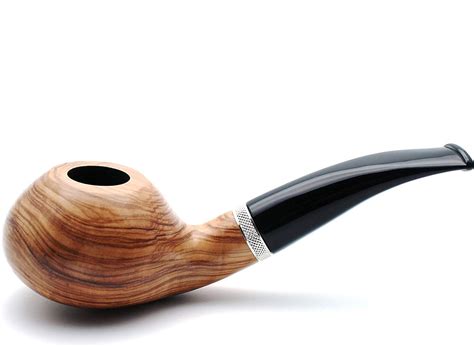 mr brog handmade smoking tobacco pipe model no 148 louche natural