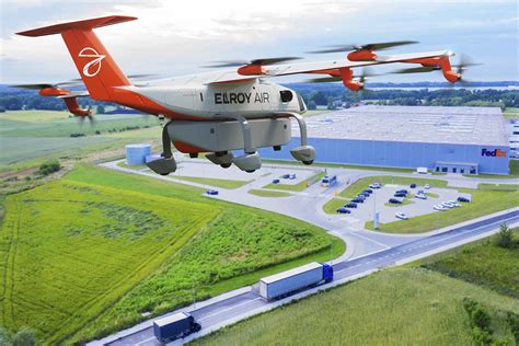 fedex probara drones de elroy air  la entrega de paquetes fly news