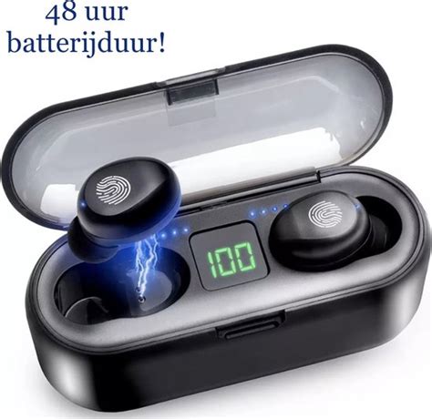 bluetooth oordopjes  uur batterijduur diepe bass alternatief airpods bolcom
