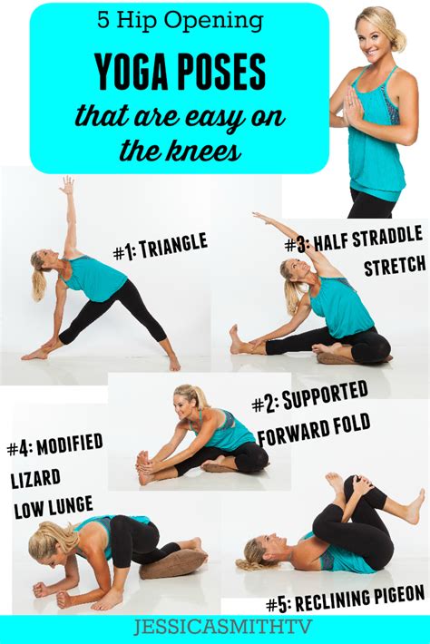 hip opening yoga poses   easy   knees