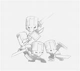 Castle Crashers Coloring Searches Recent Pages sketch template