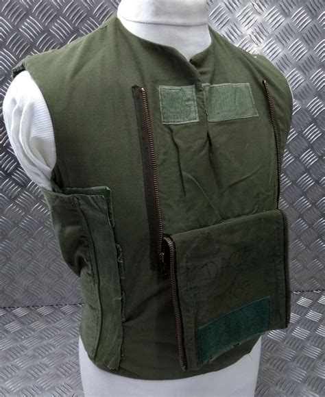 military  pattern mark ii flak vest cover od green airsoft british