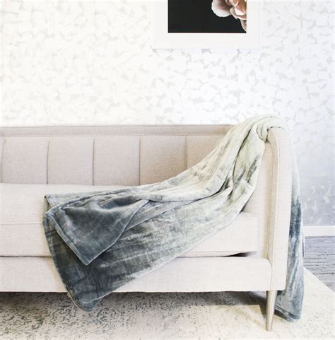 heavyweight elegant style sustainable oversized throw blanket    gray walmartcom