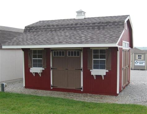 12x16 Storage Shed Plans Barn How To Build Diy By