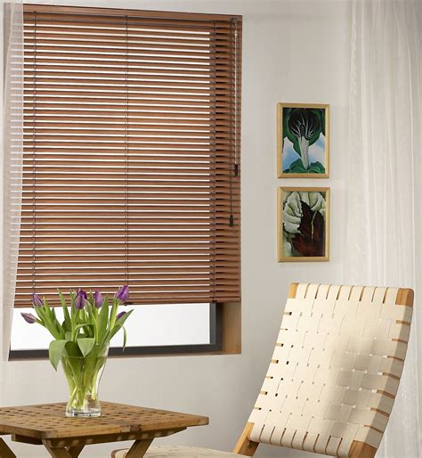 wooden venetian window blinds  ultra  touch control appeal home shading